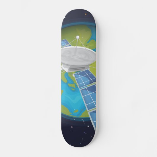 Satellietsatelliet Skateboard (Voorkant)
