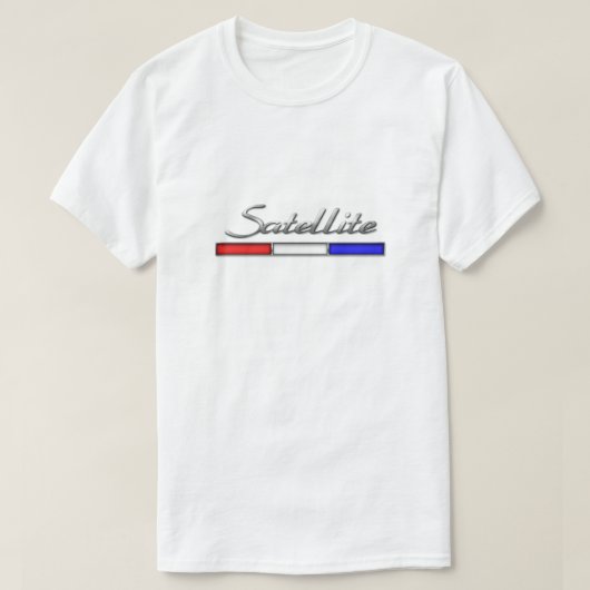 Satellietsatelliet T-shirt (Design voorkant)