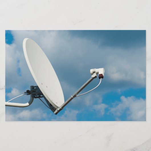 Satellietschotel Flyer (Voorkant)