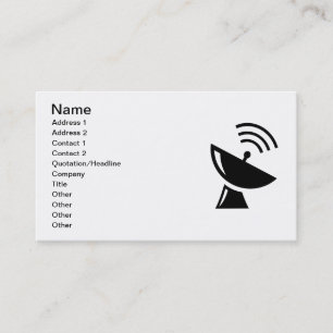satellietschotelantenne_Vector_Clipart Visitekaartje