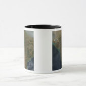 Satellietuitzicht van Centraal-India Mok (Midden)