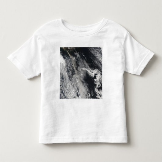 Satellietuitzicht van een aspluim 2 kinder shirts (Voorkant)