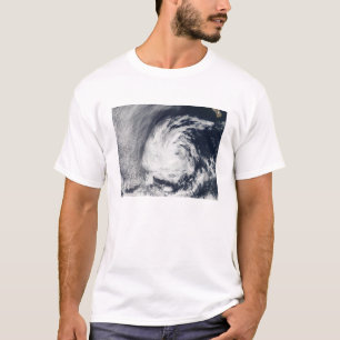 Satellietuitzicht van Tropische Depressie Blas T-shirt