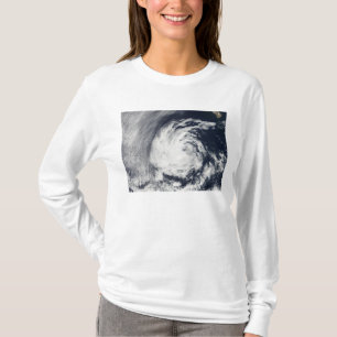 Satellietuitzicht van Tropische Depressie Blas T-shirt