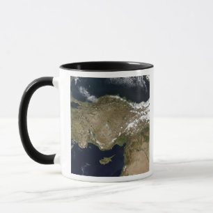 Satellietuitzicht van Turkije Mok