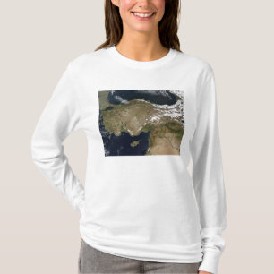 Satellietuitzicht van Turkije T-shirt