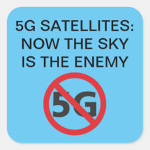 Satellites 5G, le ciel est le Sticker Carré ennemi