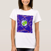 Satellites Orbiting Earth T-shirt (Voorkant)