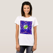 Satellites Orbiting Earth T-shirt (Voorkant volledig)