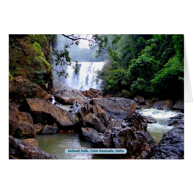 Sathodi Herfsten, Uttar Kannada, India (Voorkant Horizontaal)