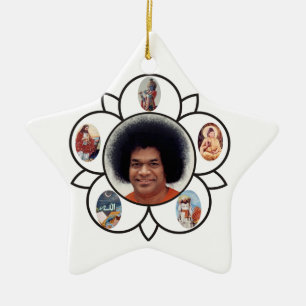 Sathya Sai Baba Decor Ornaments Keramisch Ornament