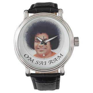 Sathya Sai Baba  leren bandhorloge Horloge
