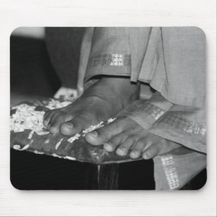 Sathya Sai Baba Lotus Feet on Mousepad Muismat