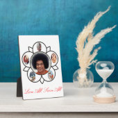 Sathya Sai Baba op Foto Plaques met Easel Fotoplaat (Zijkant)