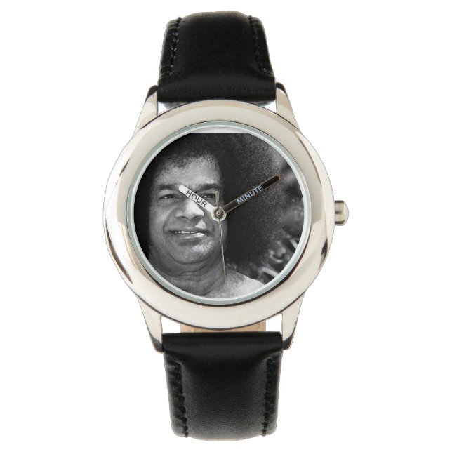 Sathya Sai Baba RVS horloge (Voorkant)