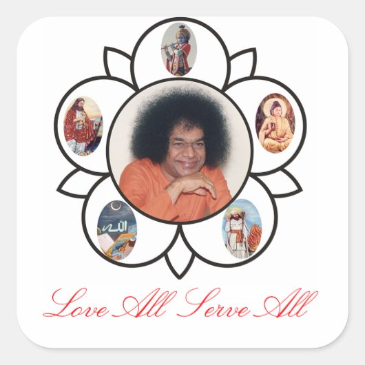 Sathya Sai Baba Sticker (Devant)