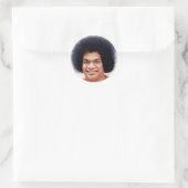 Sathya Sai Baba Sticker rond (Sac)