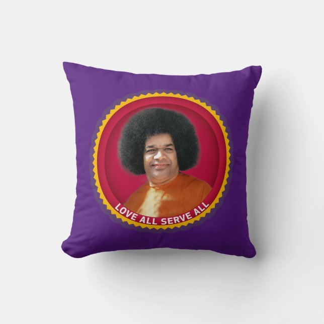 Sathya Sai Pillow Kussen (Voorkant)