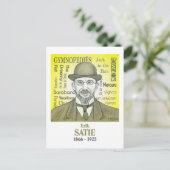 Satie Briefkaart (Staand voorkant)