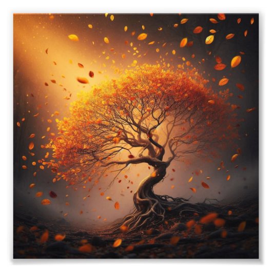 Satijn Elegantie: Premium Fotovergroting Foto Afdruk (Voorkant)