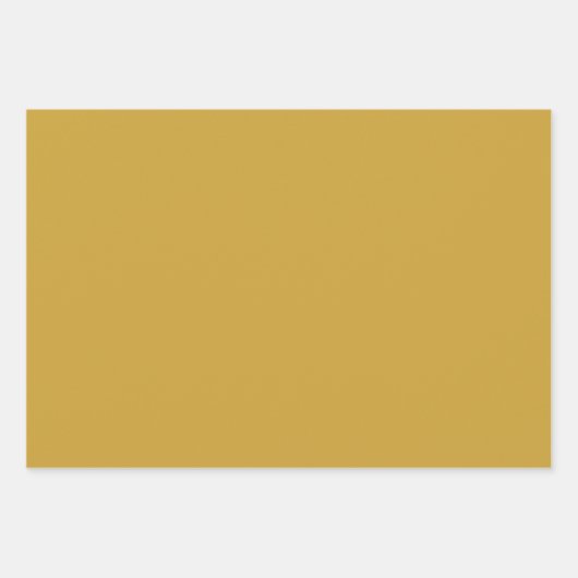 Satijn Glanzend Goud Effen Kleur Inpakpapier Vel (Voorkant 3)