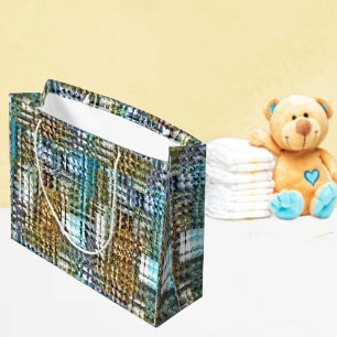 Satijnen quilt binder groot cadeauzakje