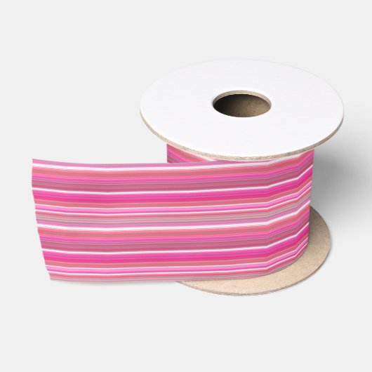 Satin Assez En Rose Ruban Satiné de 3" de Largeur, Bobin (Bobine)