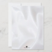 Satin Diamond Cross First Communion Invitation (Dos)