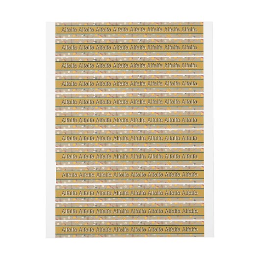 Satin Gold Honey Jar Sécurité Étiquette (Feuille)