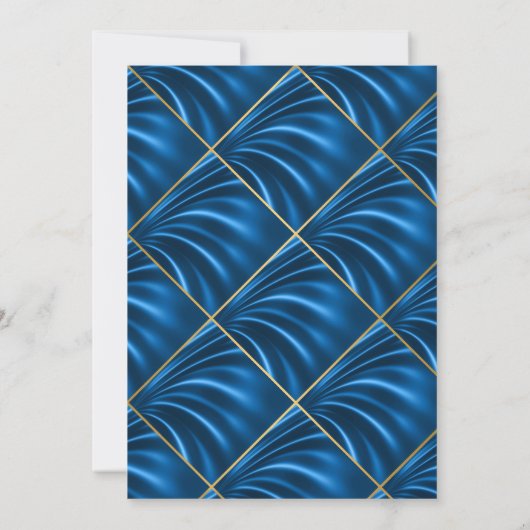 SATIN METALLIC MARIAGE 2 INVITATION (Dos)