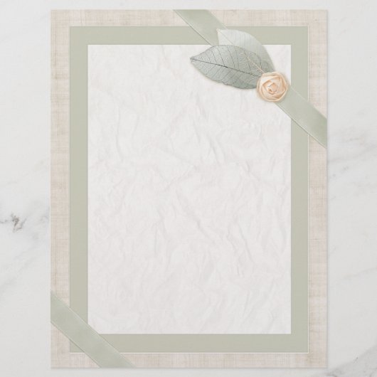 Satin, Papier Et Tissu Papier (Devant)