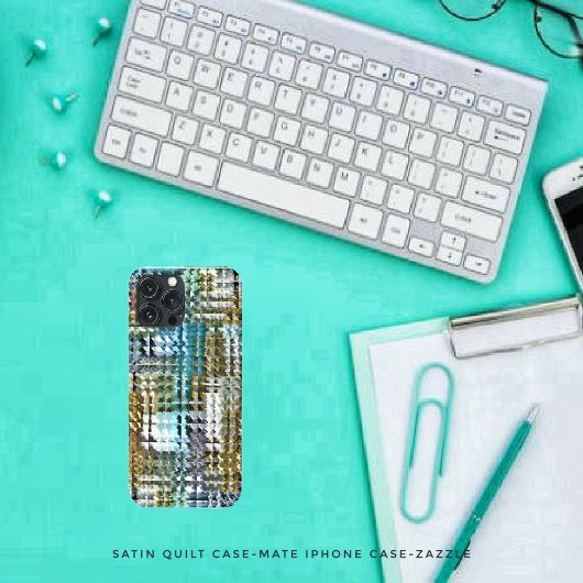 Satin Quilt Case-Mate iPhone Case