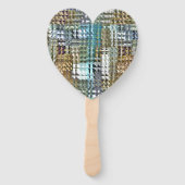 Satin Quilt Handwaaier (Achterkant)