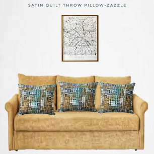 Satin Quilt Kussen