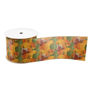 Satin Ribbon-Autumn Harvest Lint