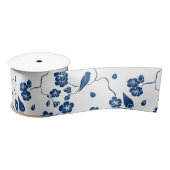 Satin Ribbon: hedendaagse vogels en flora Lint (Spoel)