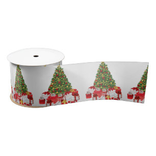 Satin Ribbon/kerstboom Lint