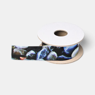 Satin Ribbon kleurrijke stenen Lint
