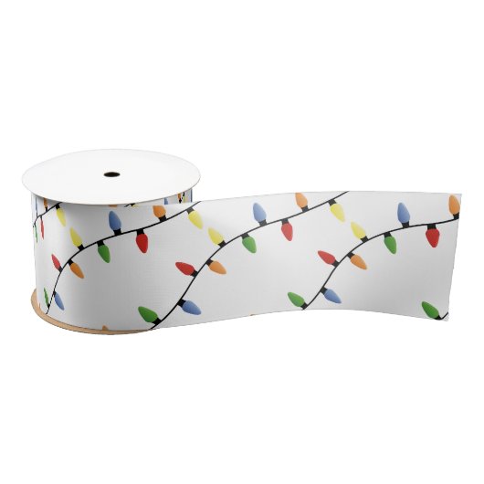 Satin Ribbon voor feestdagen Lint (Spoel)