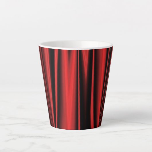 Satin Rouge - Latte Mug (Devant)