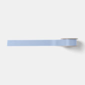 Satin Ruban bleu en poudre (Devant)