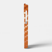 Satin-stippen - roest en koper Case-Mate iPhone case (Achterkant / Links)