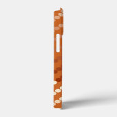 Satin-stippen - roest en koper Case-Mate iPhone case (Achterkant / Rechts)