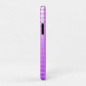 Satin-stippen - schoppen van orchidee Case-Mate iPhone case (Achterkant/rechts)