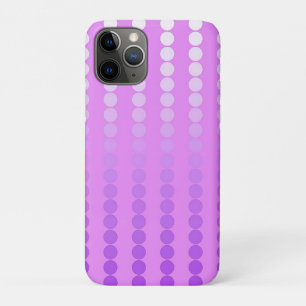 Satin-stippen - schoppen van orchidee iPhone 11 pro hoesje