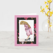 Satire humoristique pour carte d'anniversaire adul (Fleur jaune)