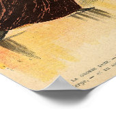 Satire of a salon musical-avond poster (Hoek)