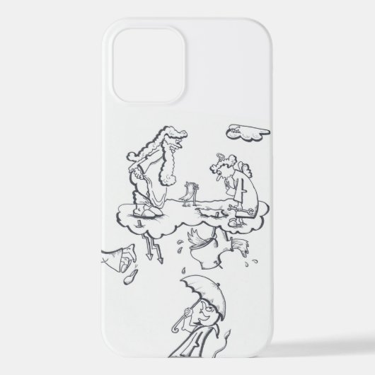 Satire-Phone case iPhone 12 iPhone Hoesje (Achterkant)