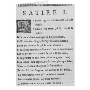 "Satires par Nicolas Boileau
