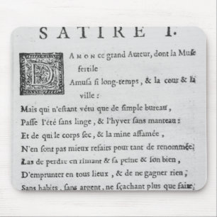 "Satires" van Nicolas Boileau Muismat